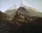 Caspar David Friedrich Watzmann by Friedrich oil on canvas